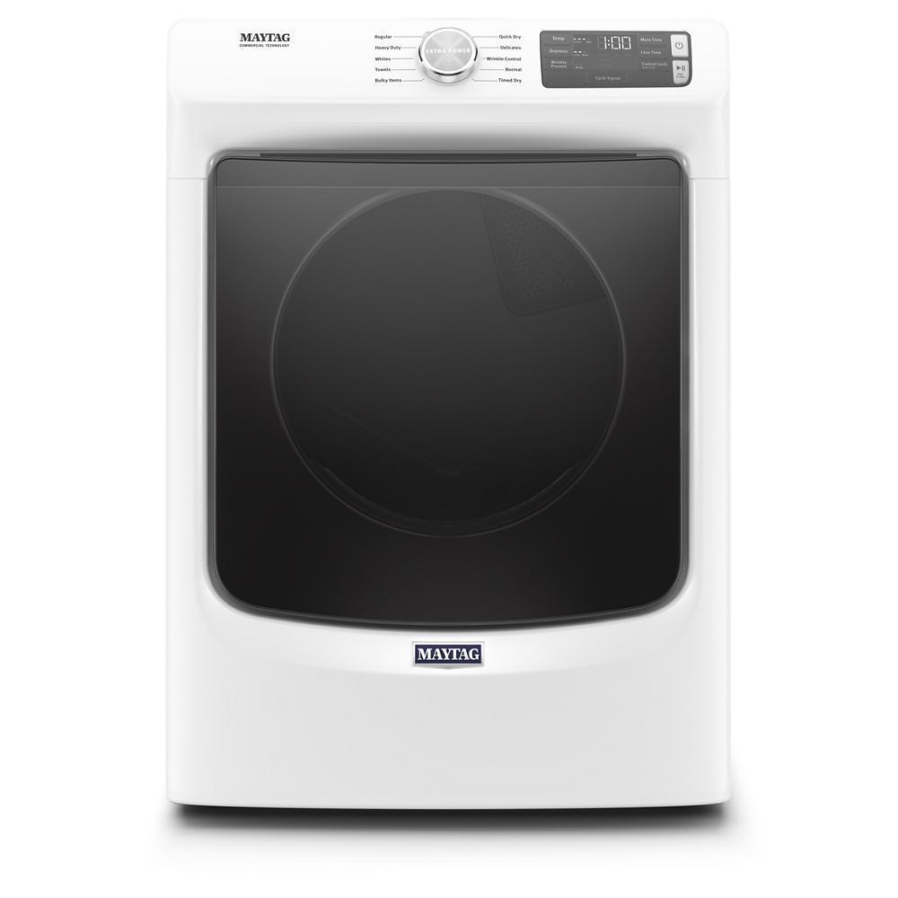 MAYTAG MED5630HW Maytag Front Load Electric Dryer With Extra Power and Quick Dry ...