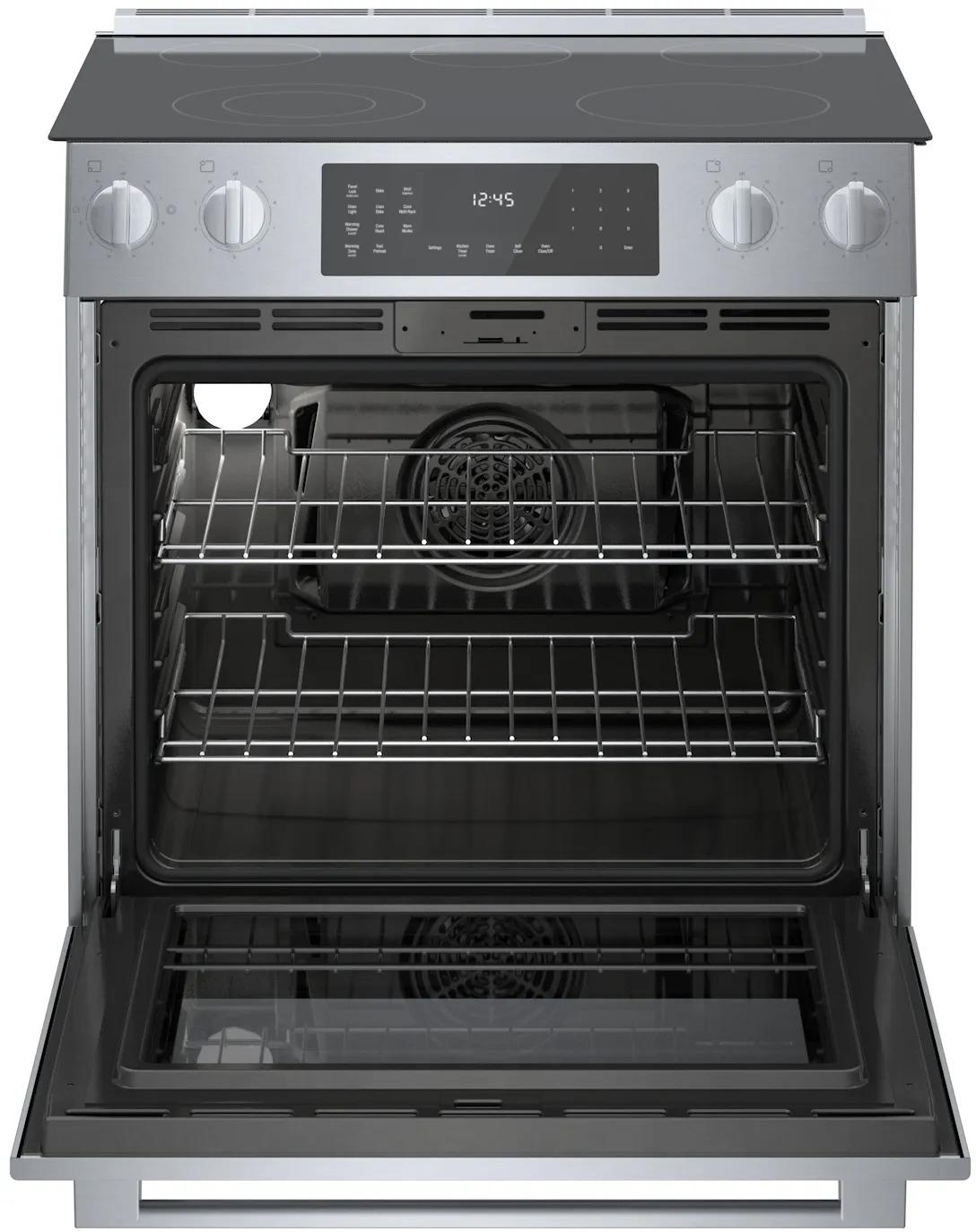 BOSCH HEI8056U Bosch Electric Slide-in Range 30'' Stainless Steel