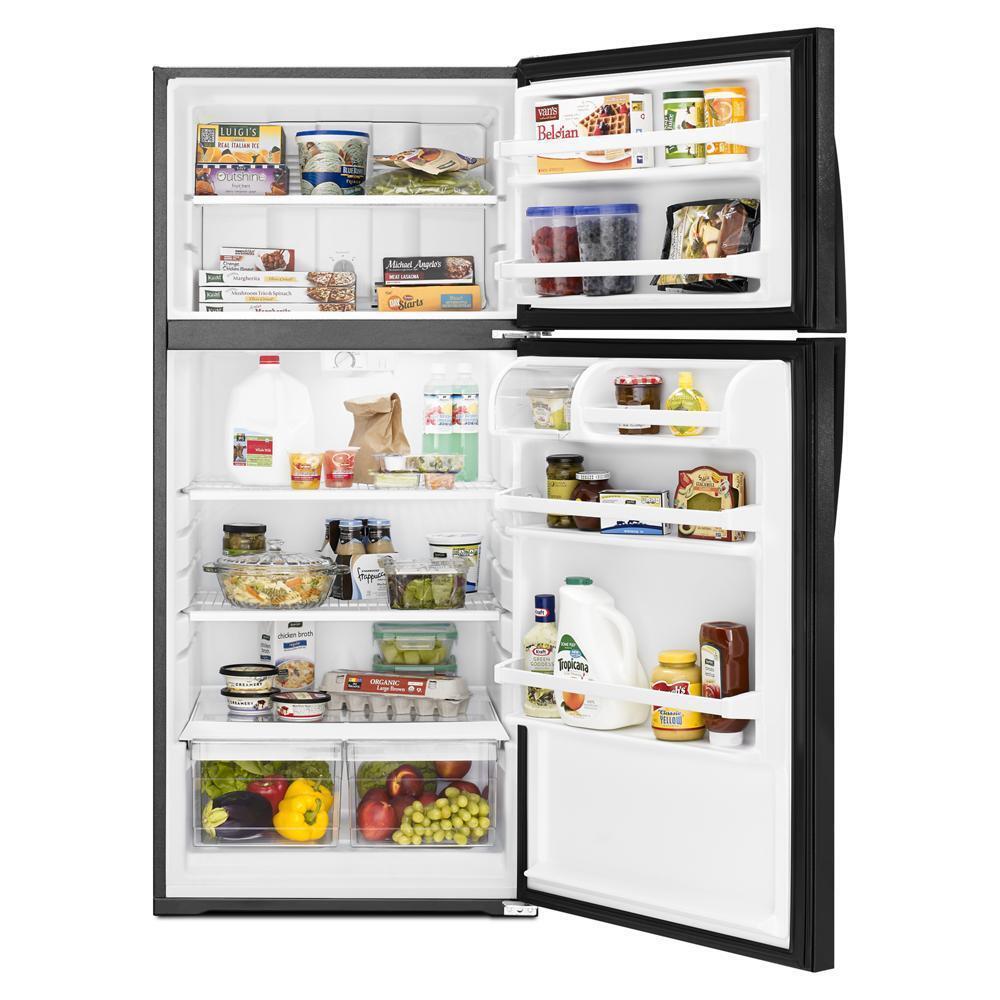 WHIRLPOOL WRT104TFDB Whirlpool 28"" Wide Top-freezer Refrigerator With Optional Icemaker