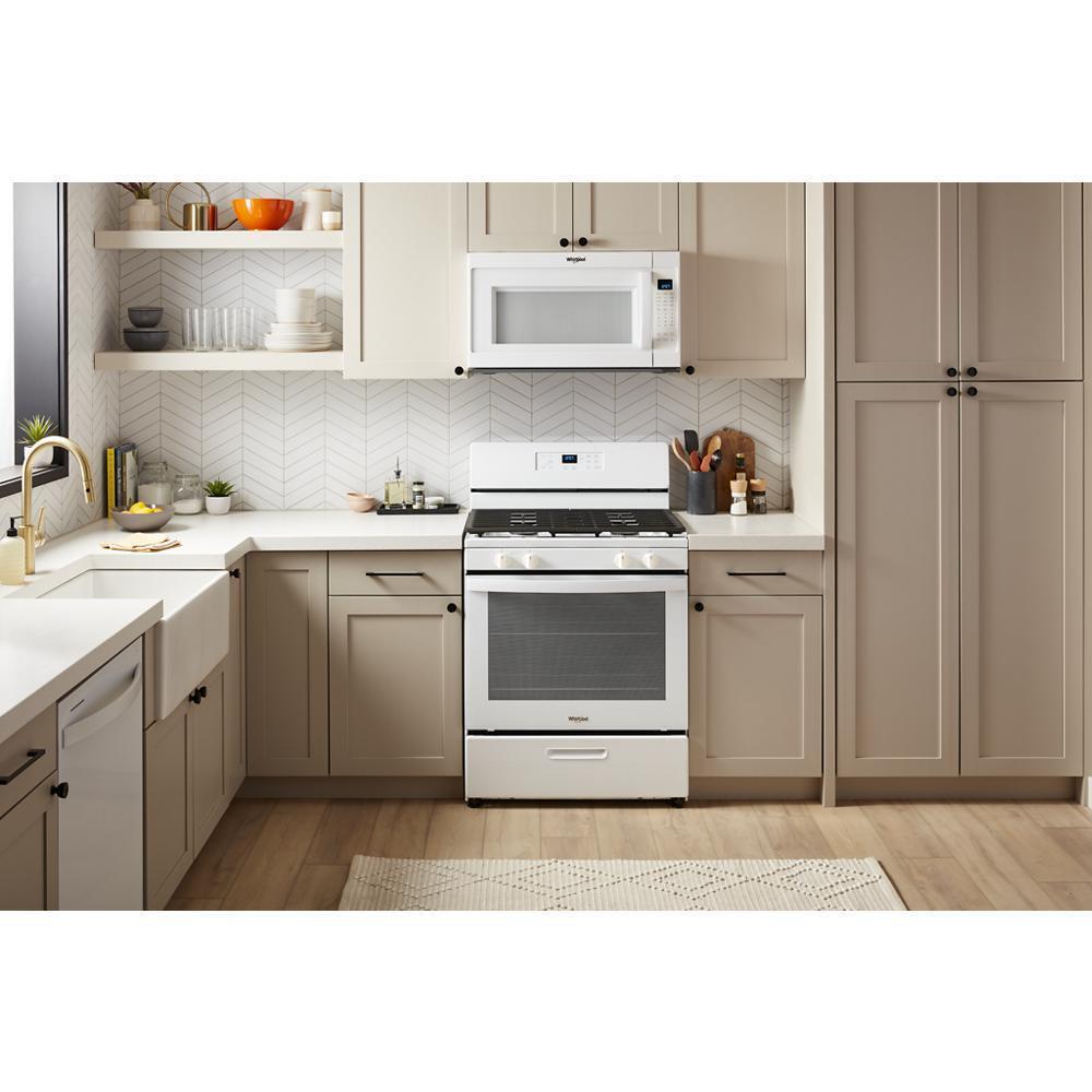 WHIRLPOOL WFG320M0MW Whirlpool 5.1 Cu. Ft. Freestanding Gas Range With Broiler Drawer
