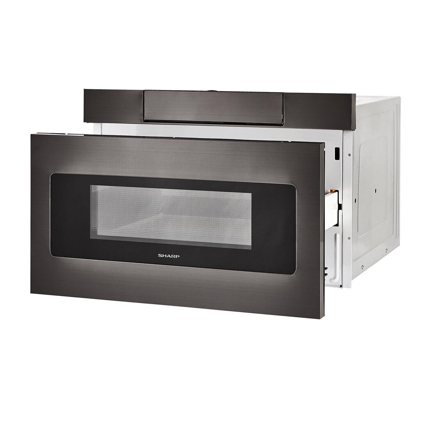 SHARP SMD2470AH Sharp Microwave Drawer Oven, 24 In. 1.2 Cu. Ft. 1000w Black STAINLE...