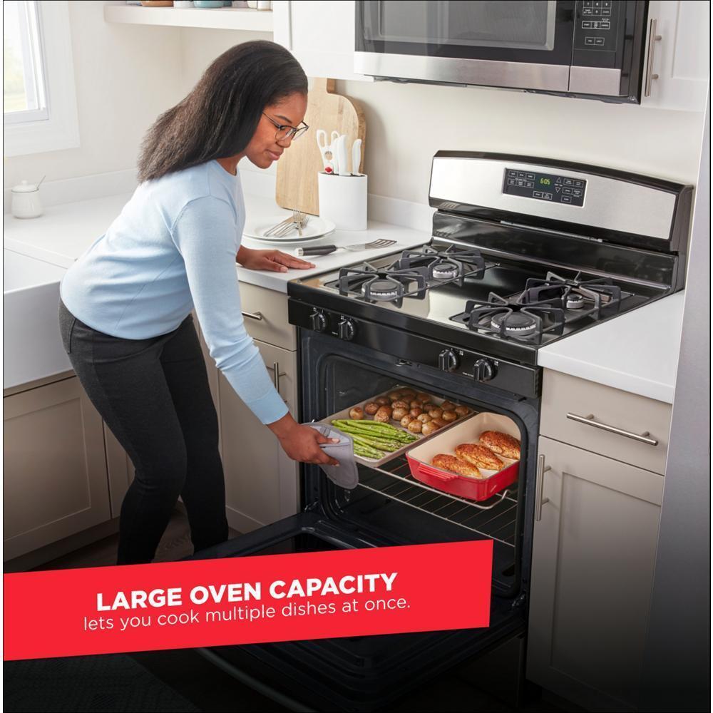 AMANA AGR6603SMS Amana 30-inch Gas Range With Self-clean Option