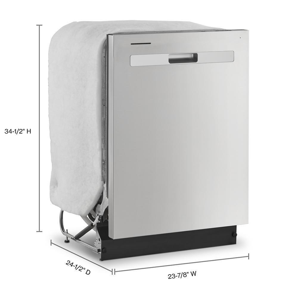 WHIRLPOOL WDP540HAMZ Whirlpool 55 Dba Quiet Dishwasher With Boost Cycle and Pocket Handle