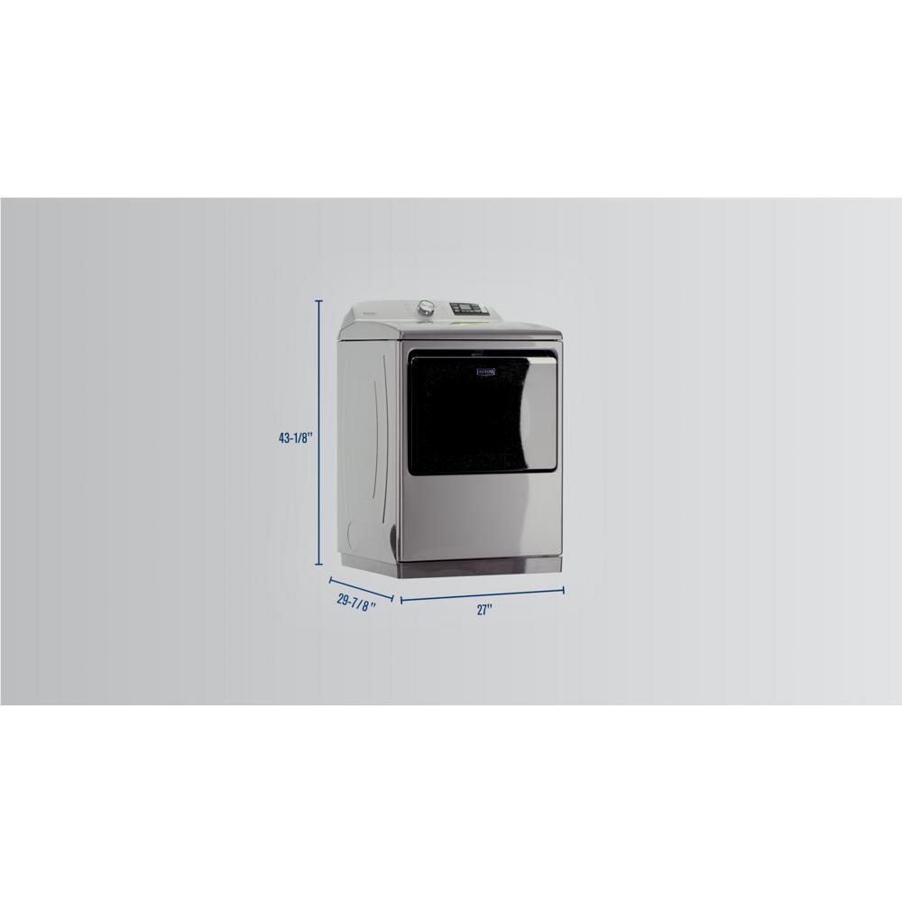 MAYTAG MGD7230HW Smart Capable Top Load Gas Dryer With Extra Power Button - 7.4 Cu. Ft.