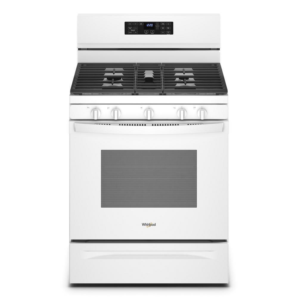 WHIRLPOOL WFG550S0LW 5.0 Cu. Ft. Whirlpool Gas 5-in-1 Air Fry Oven