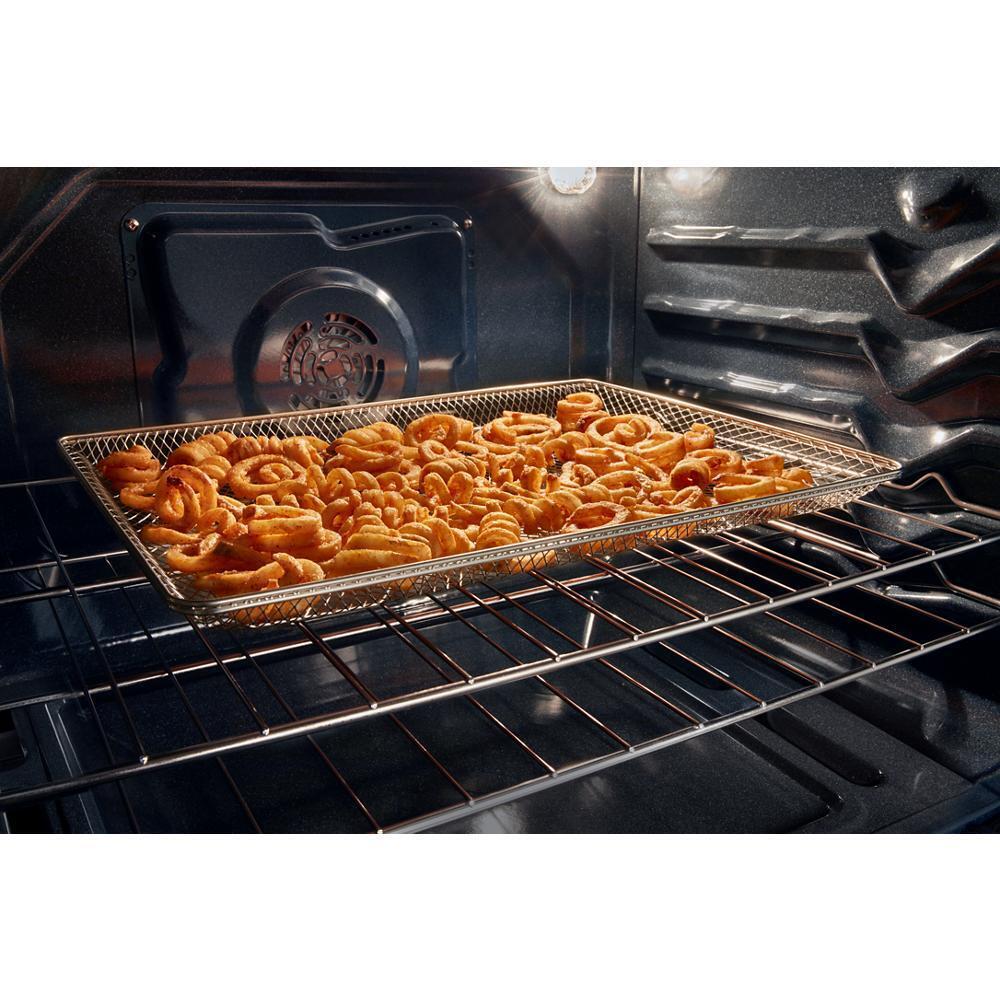 WHIRLPOOL WFGS5030RW 30-inch Gas Range With Air Fry and Air Baking, Self Cleaning, RAPID...