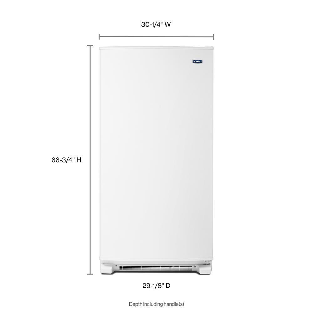 MAYTAG MZF34X18FW Maytag 18 Cu. Ft. Frost Free Upright Freezer With LED Lighting -...