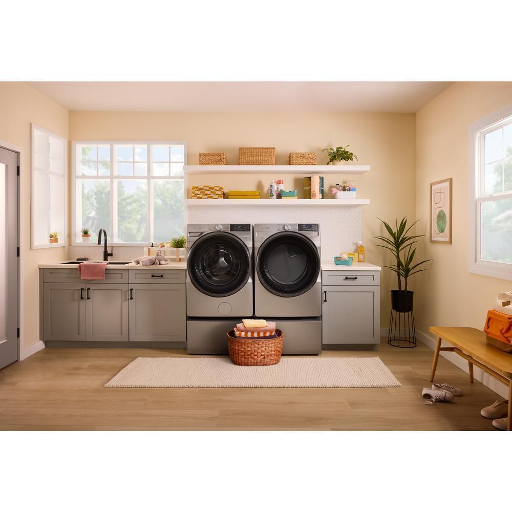 WHIRLPOOL WGD5720RW 7.4 Cu. Ft. Smart Front Load Energy Star Gas Dryer With Wrinkle ...