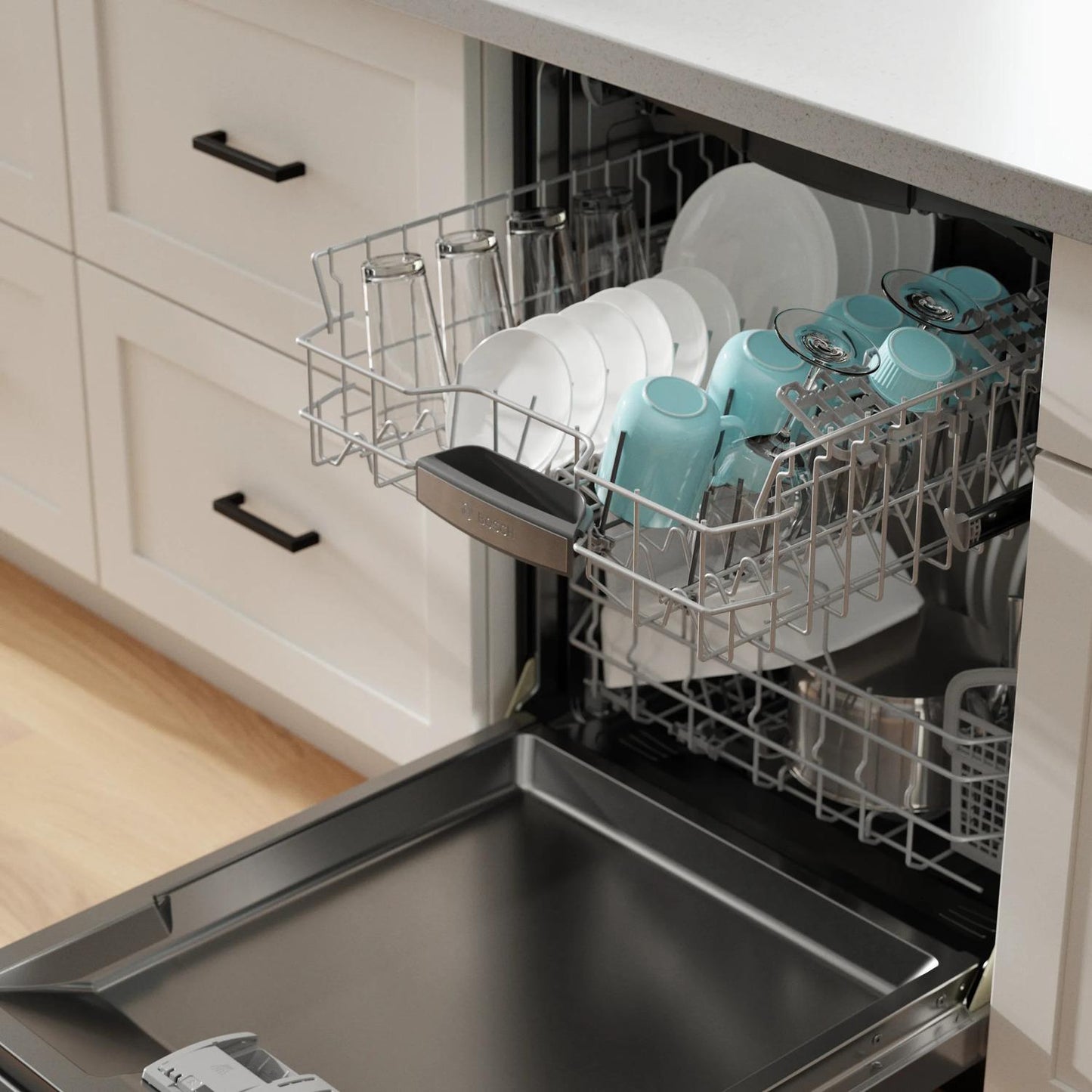 BOSCH SHP65CM5N Bosch 500 Series Dishwasher 24"" Stainless Steel