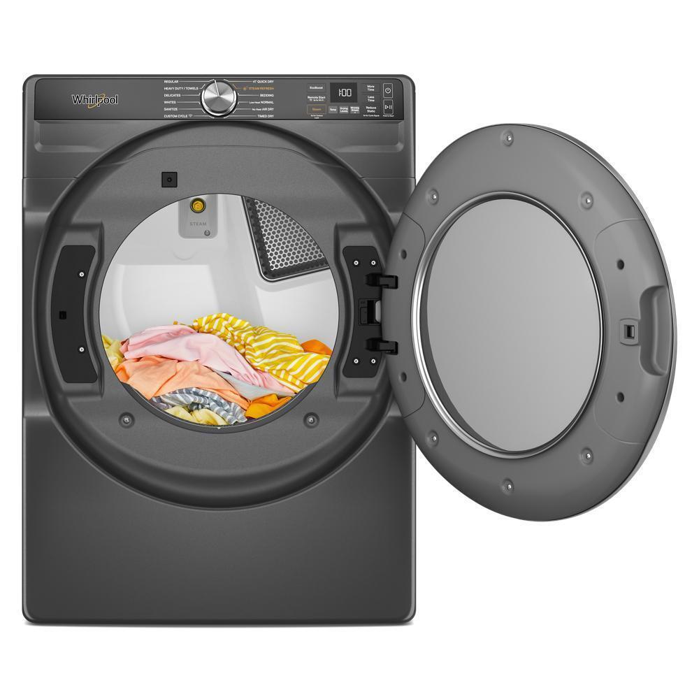 WHIRLPOOL WGD6720RU 7.4 Cu. Ft. Smart Front Load Energy Star Gas Dryer With Steam CA...
