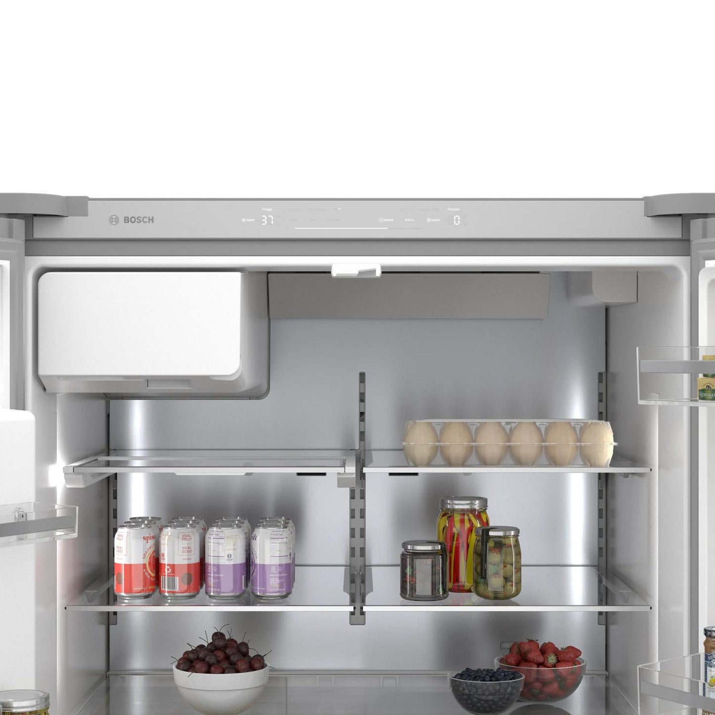 BOSCH B36FD50SNS 500 Series French Door Bottom Mount Refrigerator 36'' Easy Clean ST...