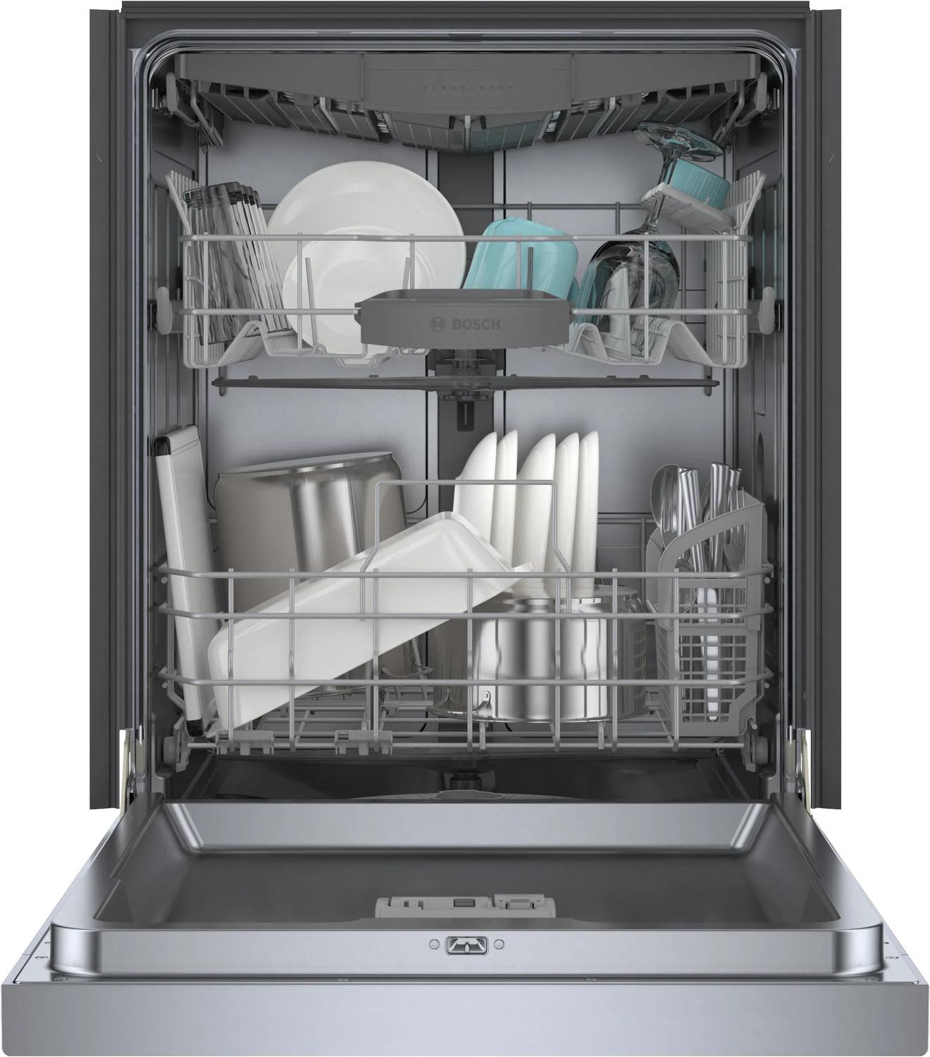 BOSCH SHE53CE5N Bosch 300 Series Dishwasher 24"" Stainless Steel