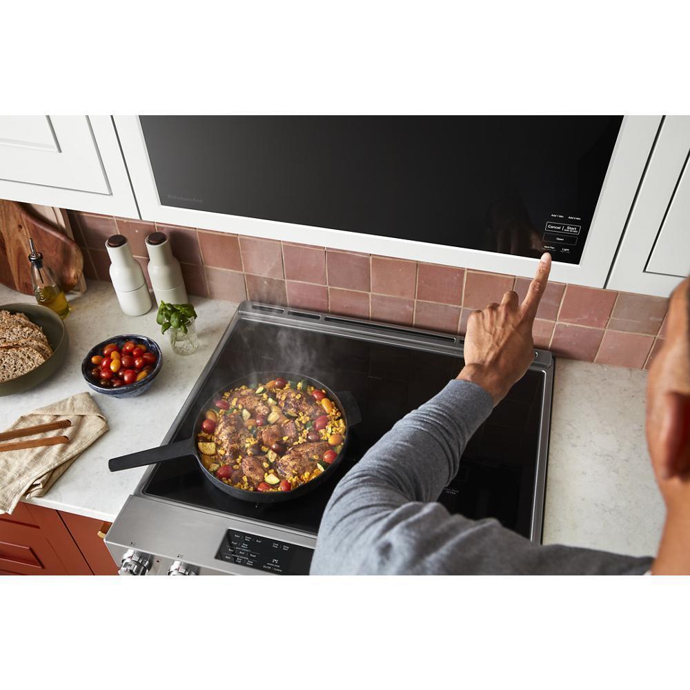 KITCHENAID KMMF330PWH KitchenAid Over-the-range Microwave With Flush Built-in Design