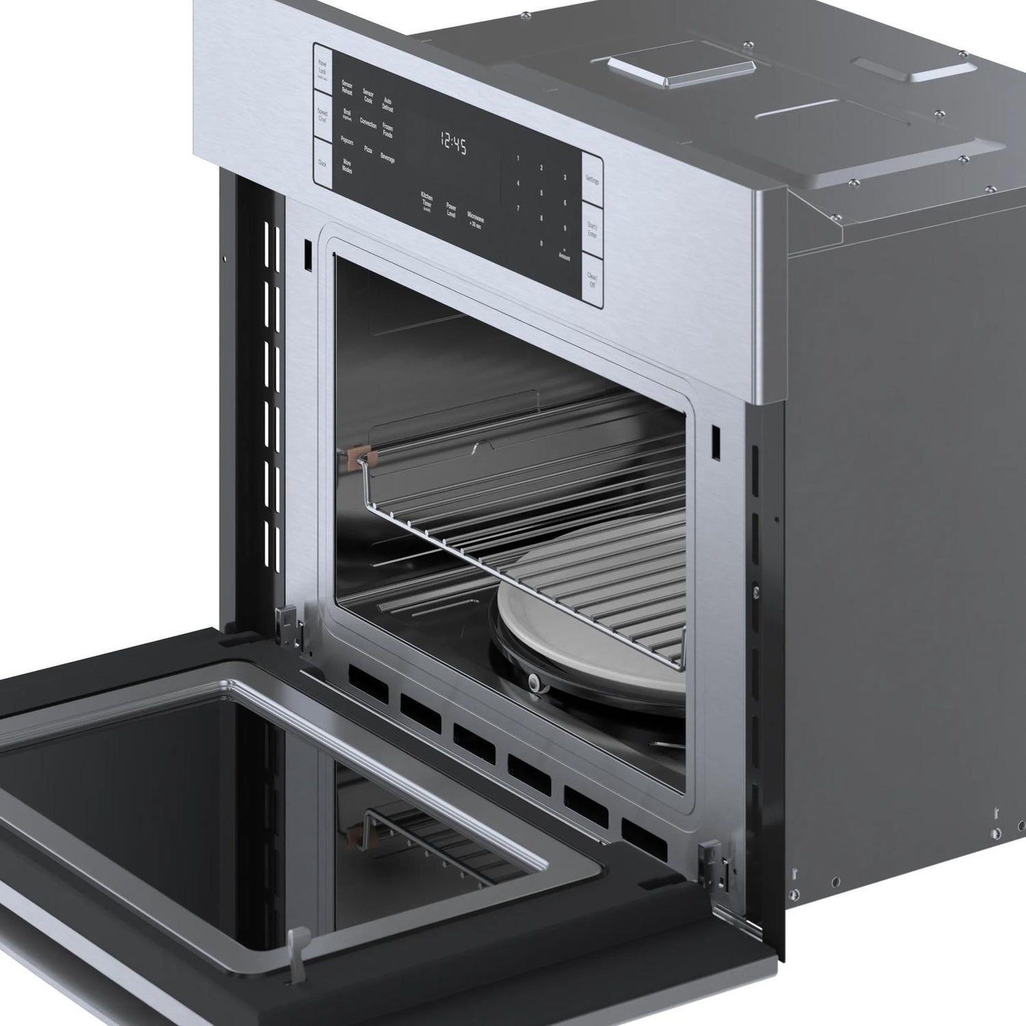 BOSCH HMC87152UC Bosch Hmc87152uc 27"" Speed Oven 800 Series - Stainless Steel