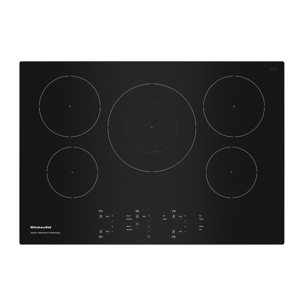 KITCHENAID KCIG550JBL KitchenAid 30-inch 5-element Sensor Induction Cooktop