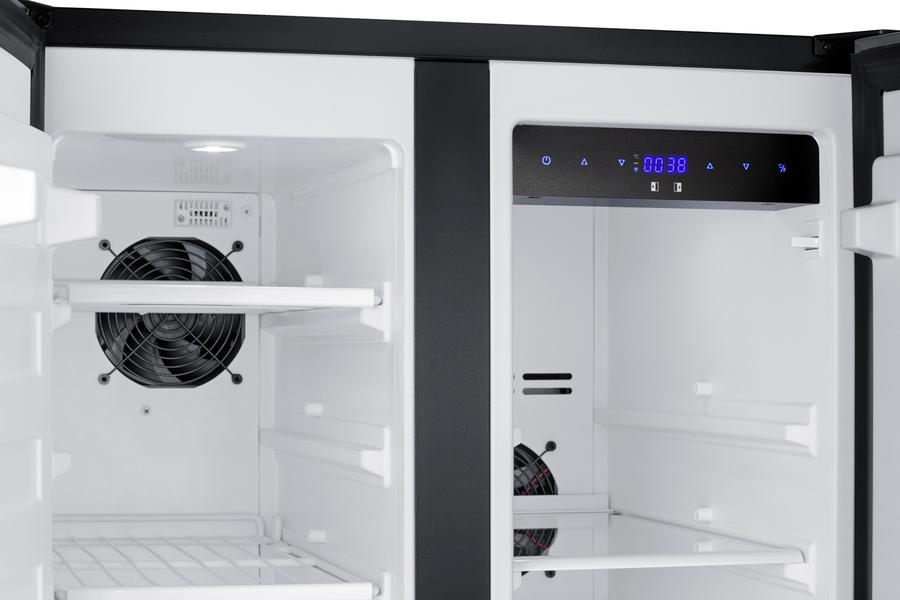 SUMMIT FFRF24SS Summit 24"" Wide Built-in Refrigerator-freezer