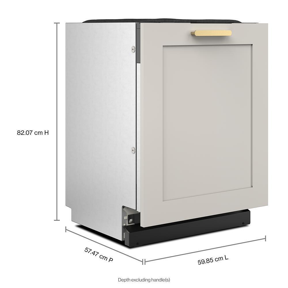 KITCHENAID KDTF324PPA 44 Dba Panel-ready Two-rack Flush Dishwasher With Door-open Dry System