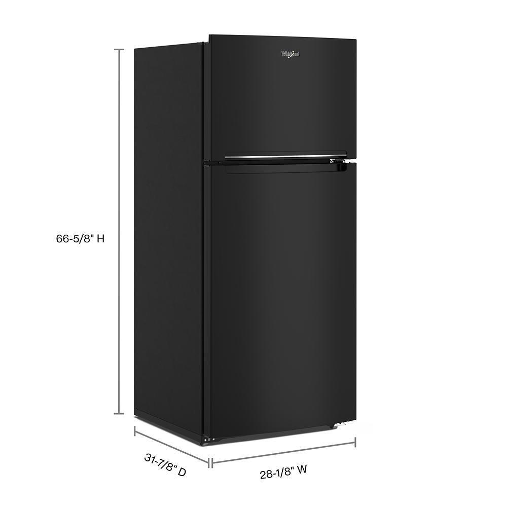 WHIRLPOOL WRTX5328PB Whirlpool 28-inch Wide Top-freezer Refrigerator - 16.3 Cu. Ft.