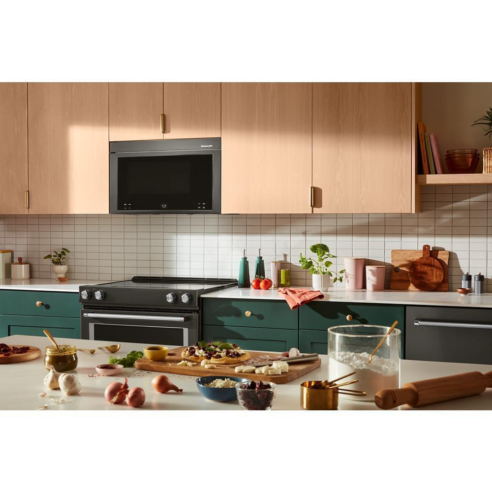 KITCHENAID KMMF530PBS Kitchenaid Multifunction Over-the-range Microwave Oven With FLUS...