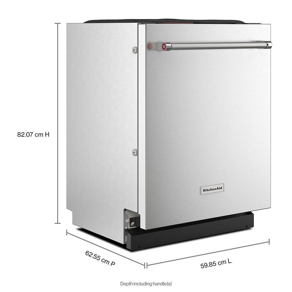 KITCHENAID KDTF924PPS 39 Dba Printshield Finish Flush-to-cabinet Dishwasher With FREE...