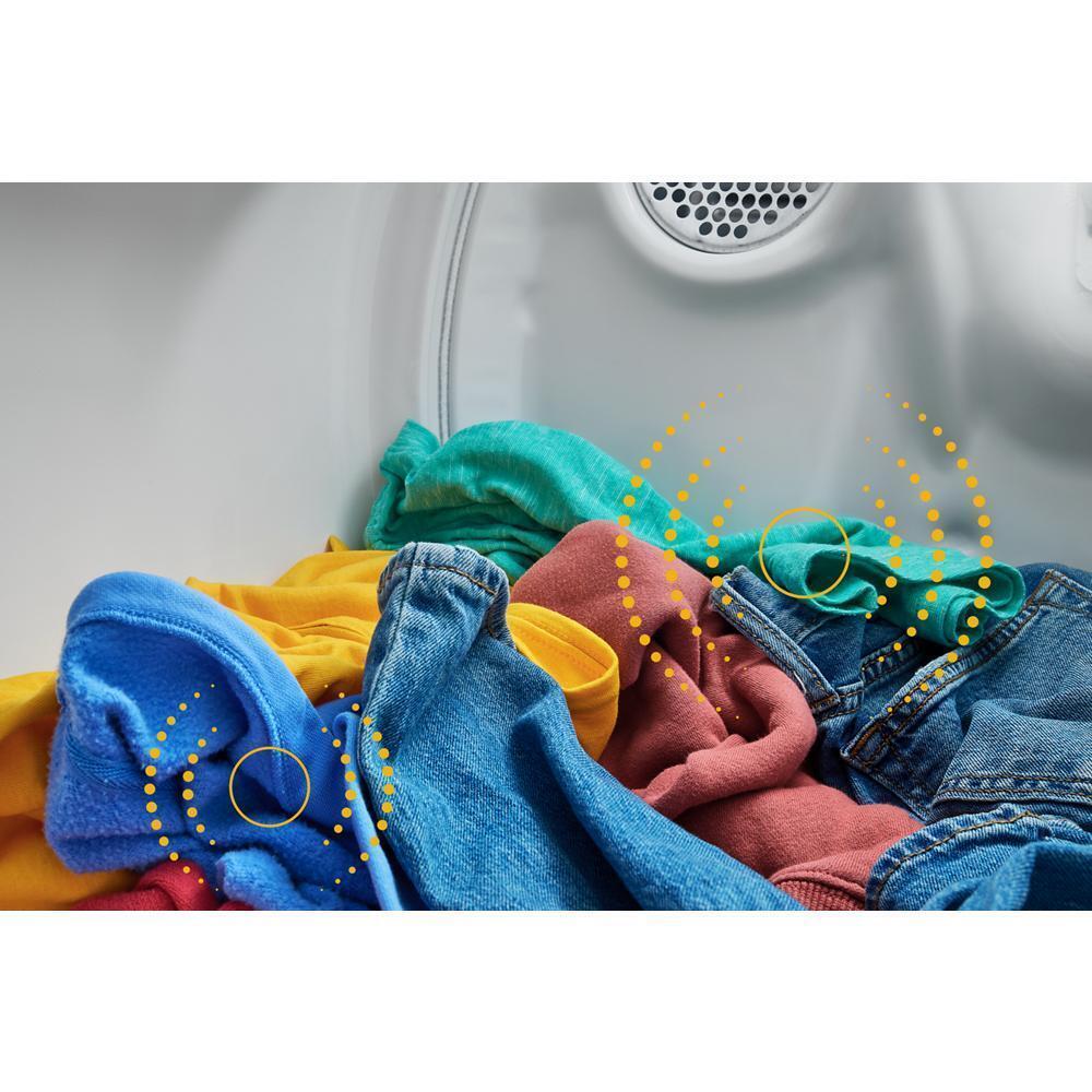 WHIRLPOOL WGD4107SW 7.0 Cu. Ft. Gas Dryer With Autosensing - Vented Top Load Matching