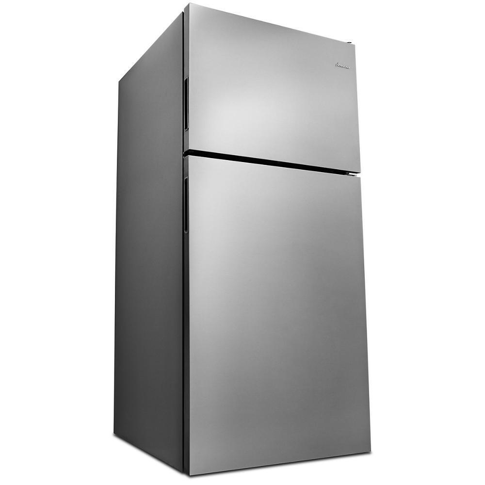 AMANA ART308FFDM Monochromatic Stainless Steel Amana 18 Cu. Ft. Top-freezer REFRI...