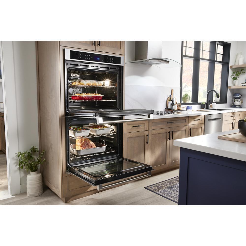 MAYTAG MOED6030LZ Maytag 30-inch Double Wall Oven With Air Fry and Basket - 10 Cu. Ft.