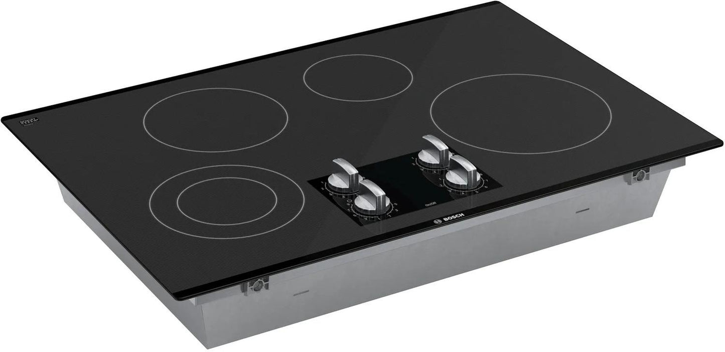 BOSCH NEM5066UC Bosch 30"" Electric Cooktop 500 Series - Black Frameless