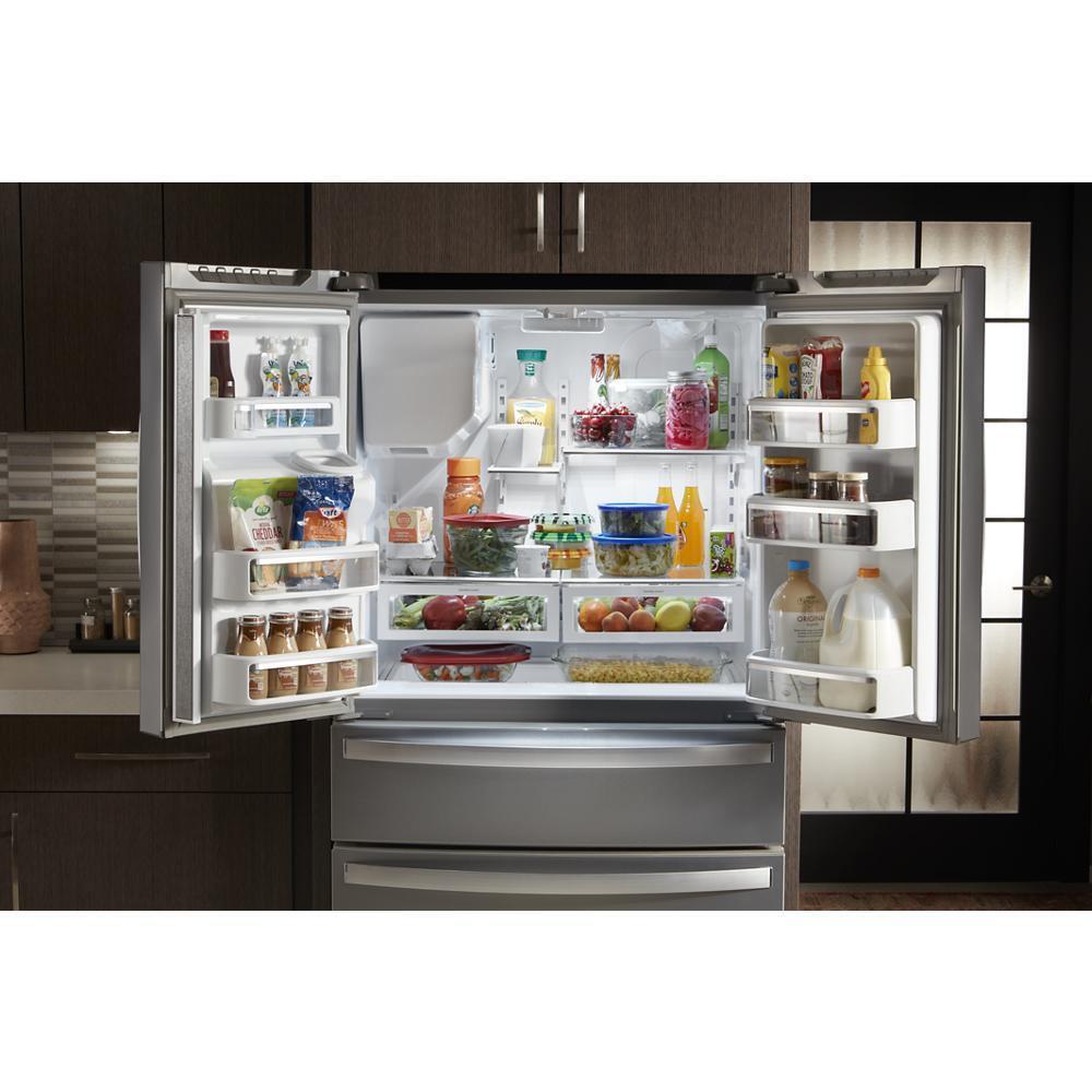 WHIRLPOOL WRX735SDHW Whirlpool 36-inch Wide French Door Refrigerator - 25 Cu. Ft. - W...