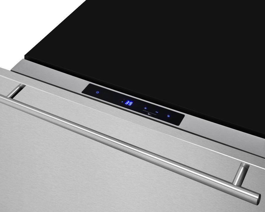 SUMMIT FF1DSS24 Summit 24"" Wide Built-in Drawer Refrigerator