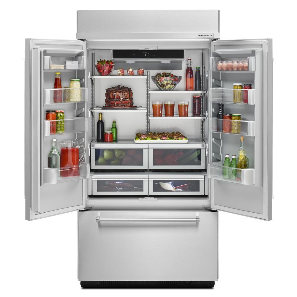 KITCHENAID KBFN502EPA Panel Ready Kitchenaid 24.2 Cu. Ft. 42"" Width Built-in Panel REA...
