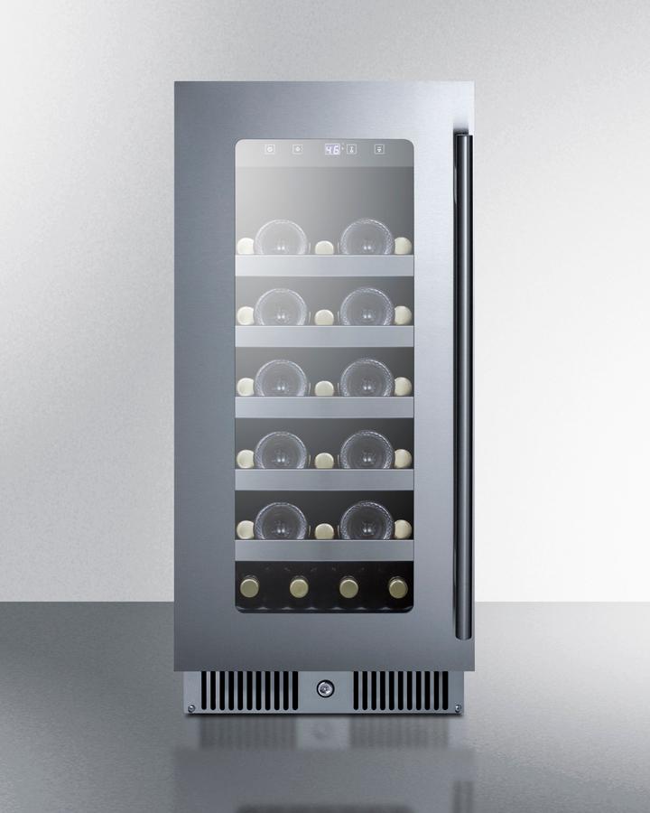 SUMMIT CL155WCLHD Summit 15"" Wide Built-in Wine Cellar