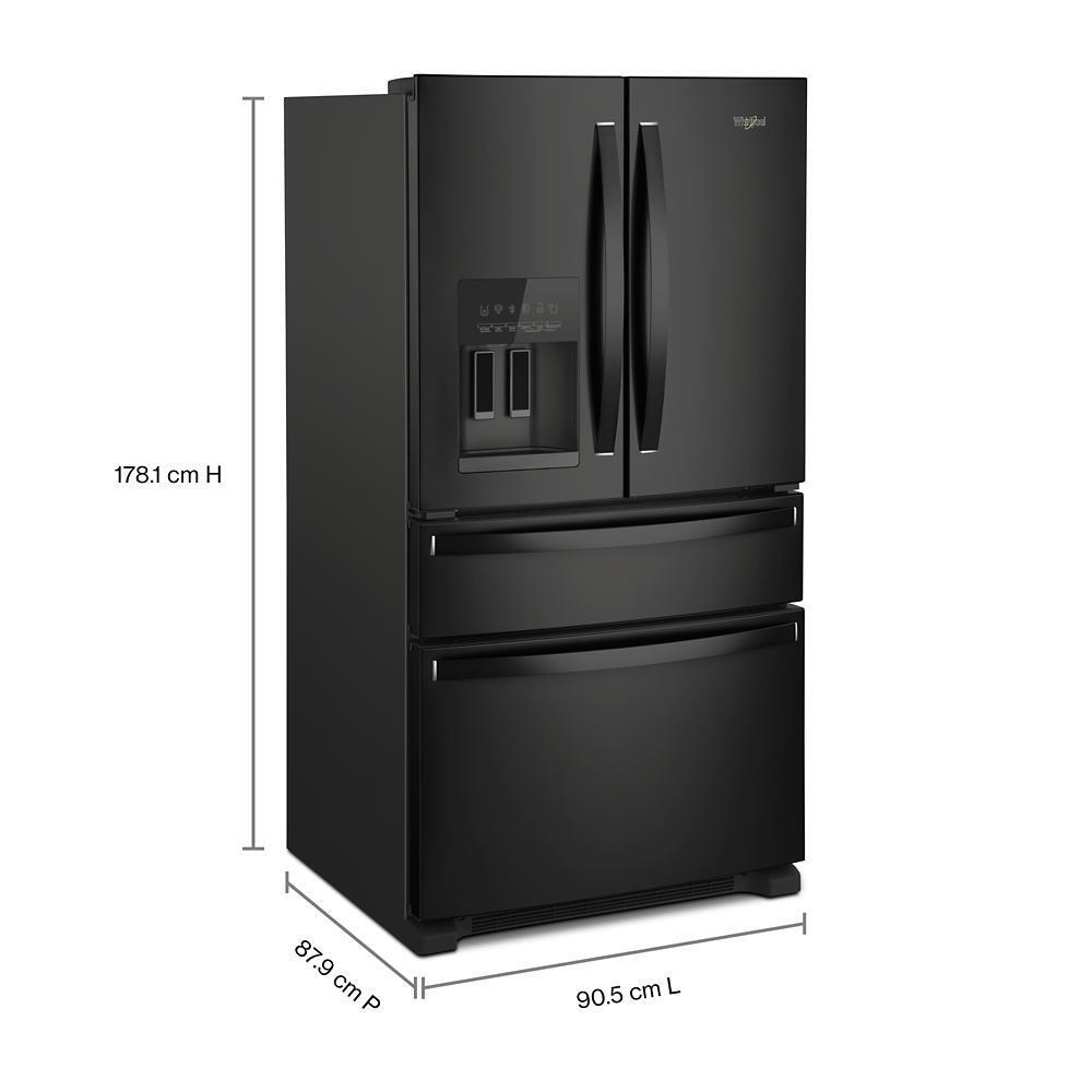 WHIRLPOOL WRMF3636RW Whirlpool 36-inch Wide French Door Bottom Mount Refrigerator