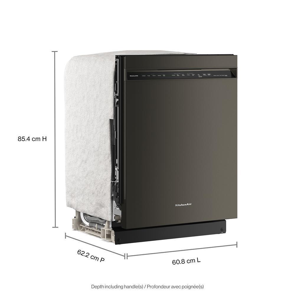 KITCHENAID KDFS424SBE 360 Max Jets Third Rack Dishwasher With Prodry SYST...