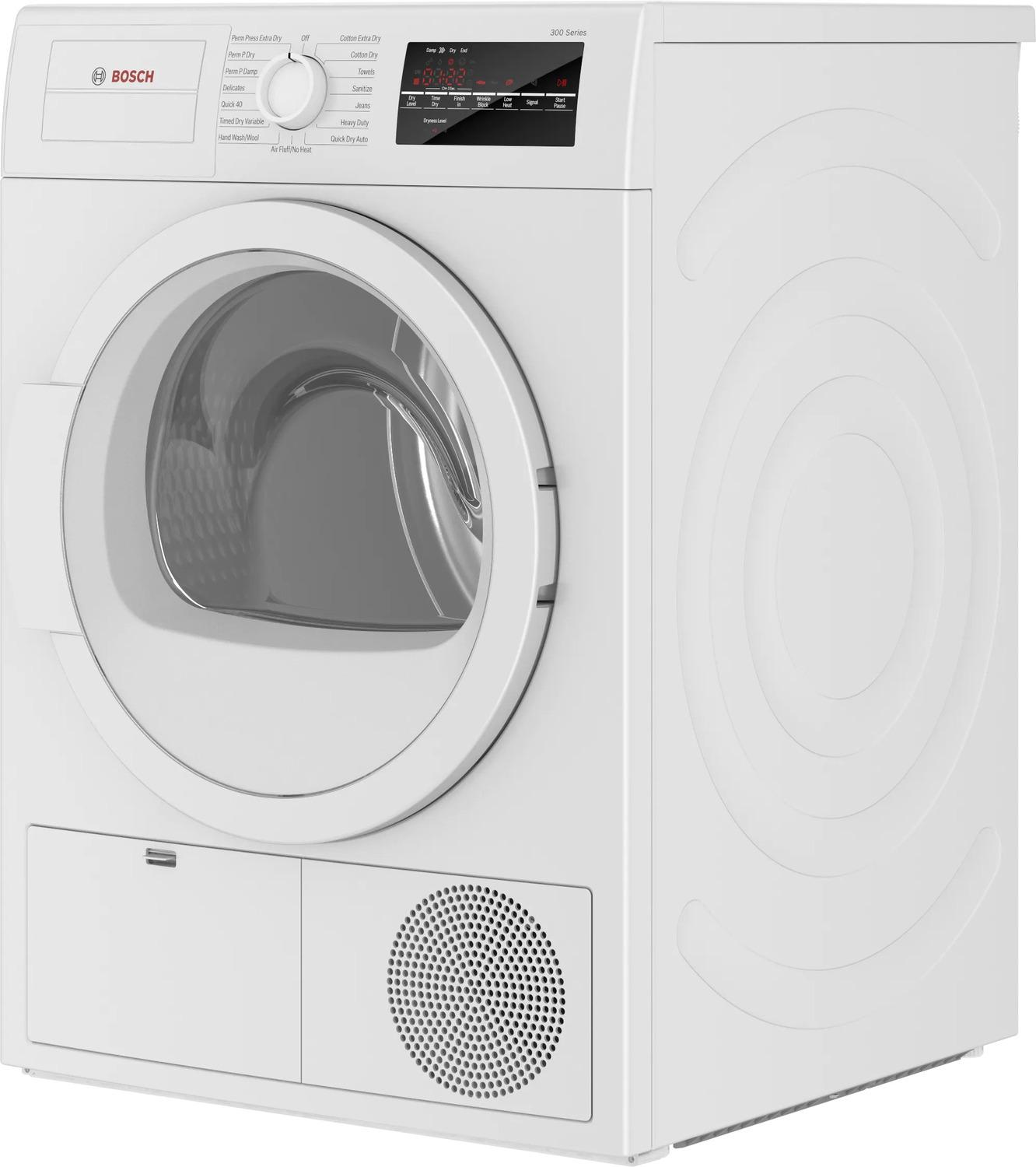 BOSCH WTG86403UC Bosch 300 Series Condenser Tumble Dryer 24'' Wtg86403uc
