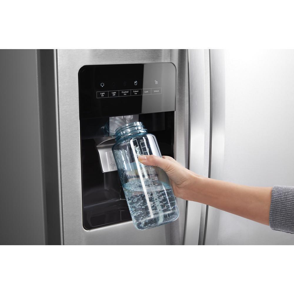 WHIRLPOOL WRS315SDHM Whirlpool 36-inch Wide Side-by-side Refrigerator - 25 Cu. Ft. - ...