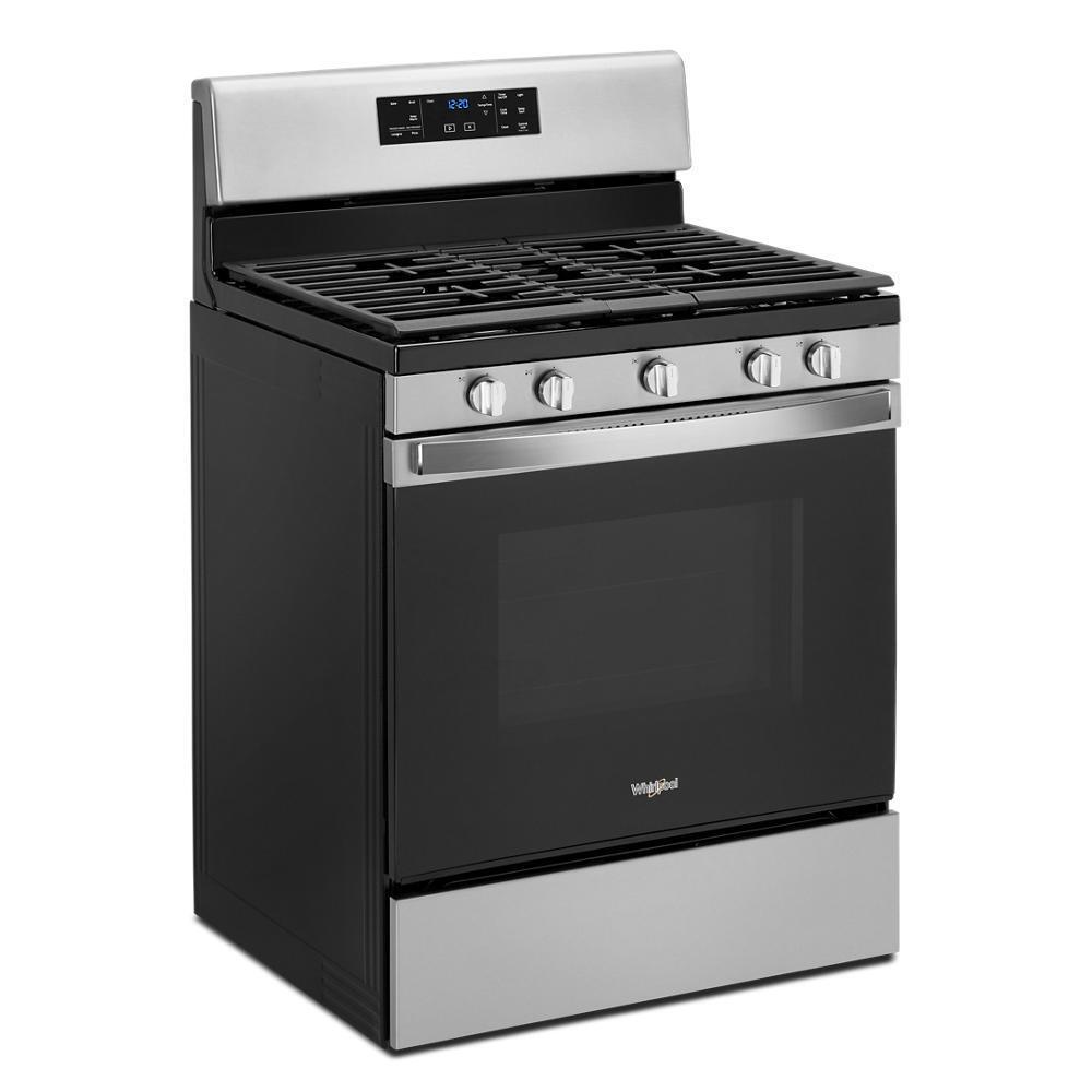 WHIRLPOOL WFG525S0JZ 5.0 Cu. Ft. Whirlpool Gas Range With Center Oval Burner