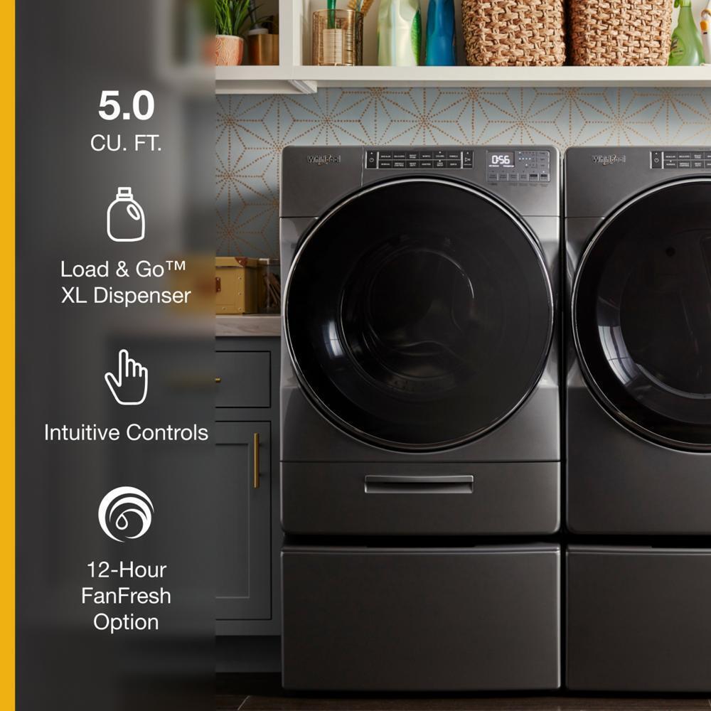 WHIRLPOOL WFW8620HC Whirlpool 5.0 CU.FT. Front Load Washer With Load & Go XL DIS...