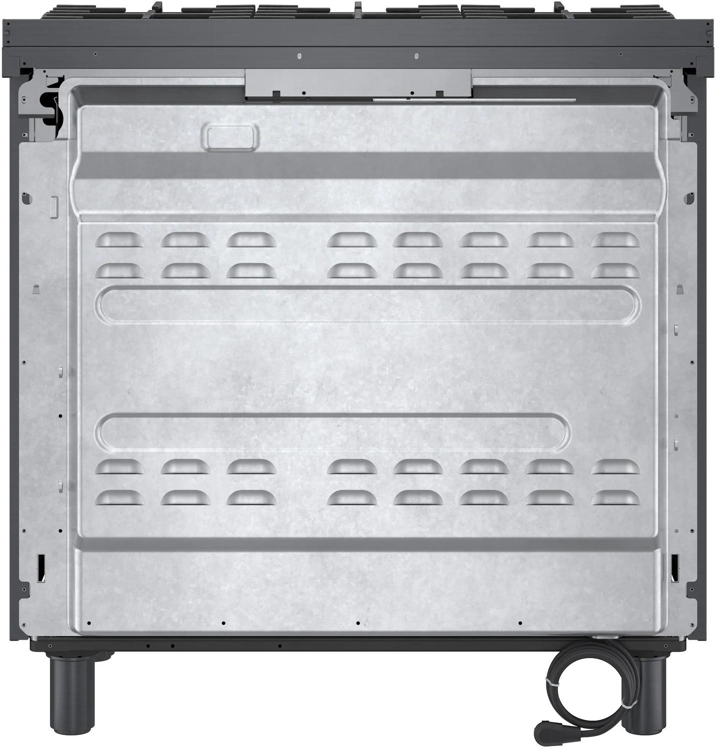 BOSCH HGS8645UC 800 Series Gas Freestanding Range 36'' Black Stainless Steel Hgs8645uc