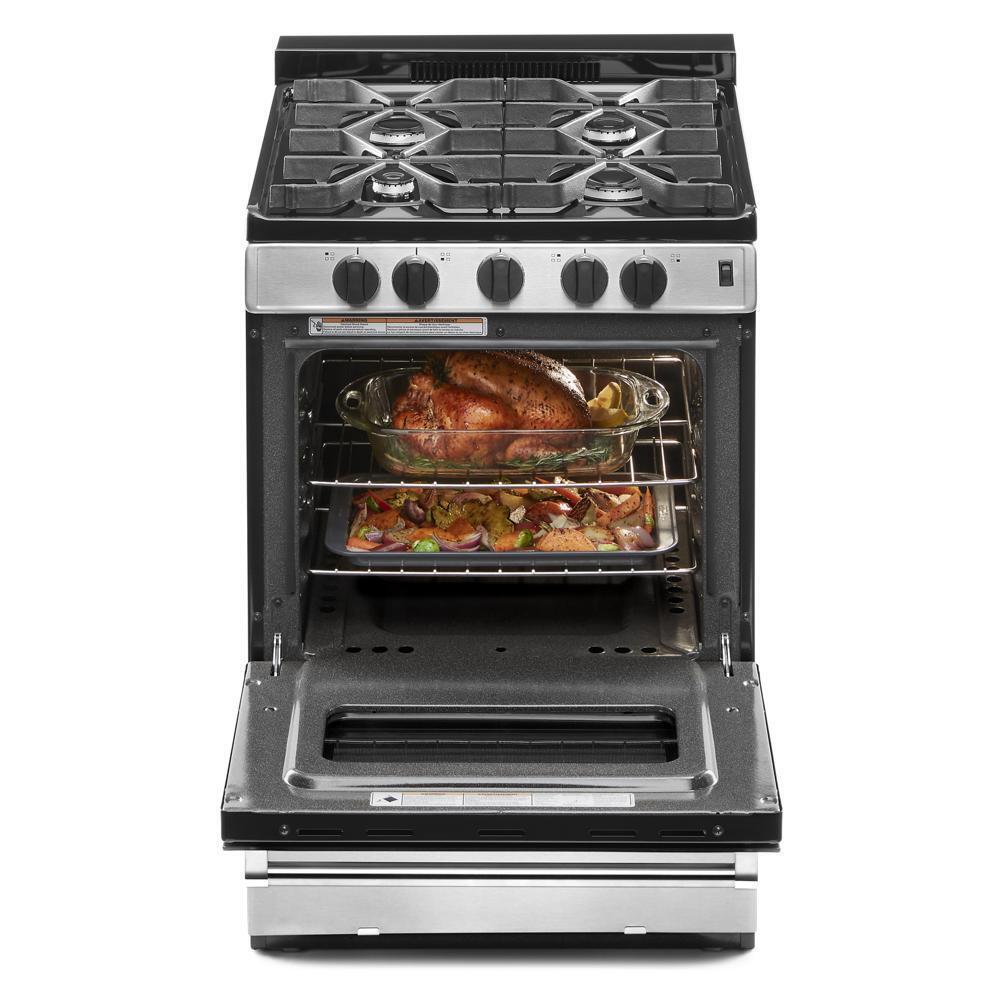 WHIRLPOOL WFG500M4HS Whirlpool 24-inch Freestanding Gas Range With Sealed Burners