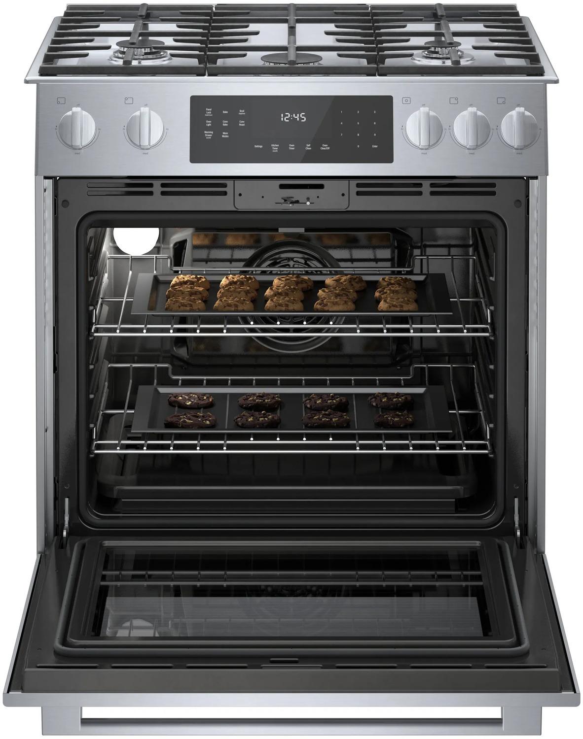 BOSCH HGI8056UC Bosch Gas Slide-in Range 30'' Stainless Steel