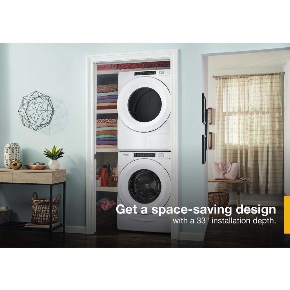 WHIRLPOOL WFW560CHW 4.3 Cu. Ft. Closet-depth Front Load Washer With Intuitive Controls