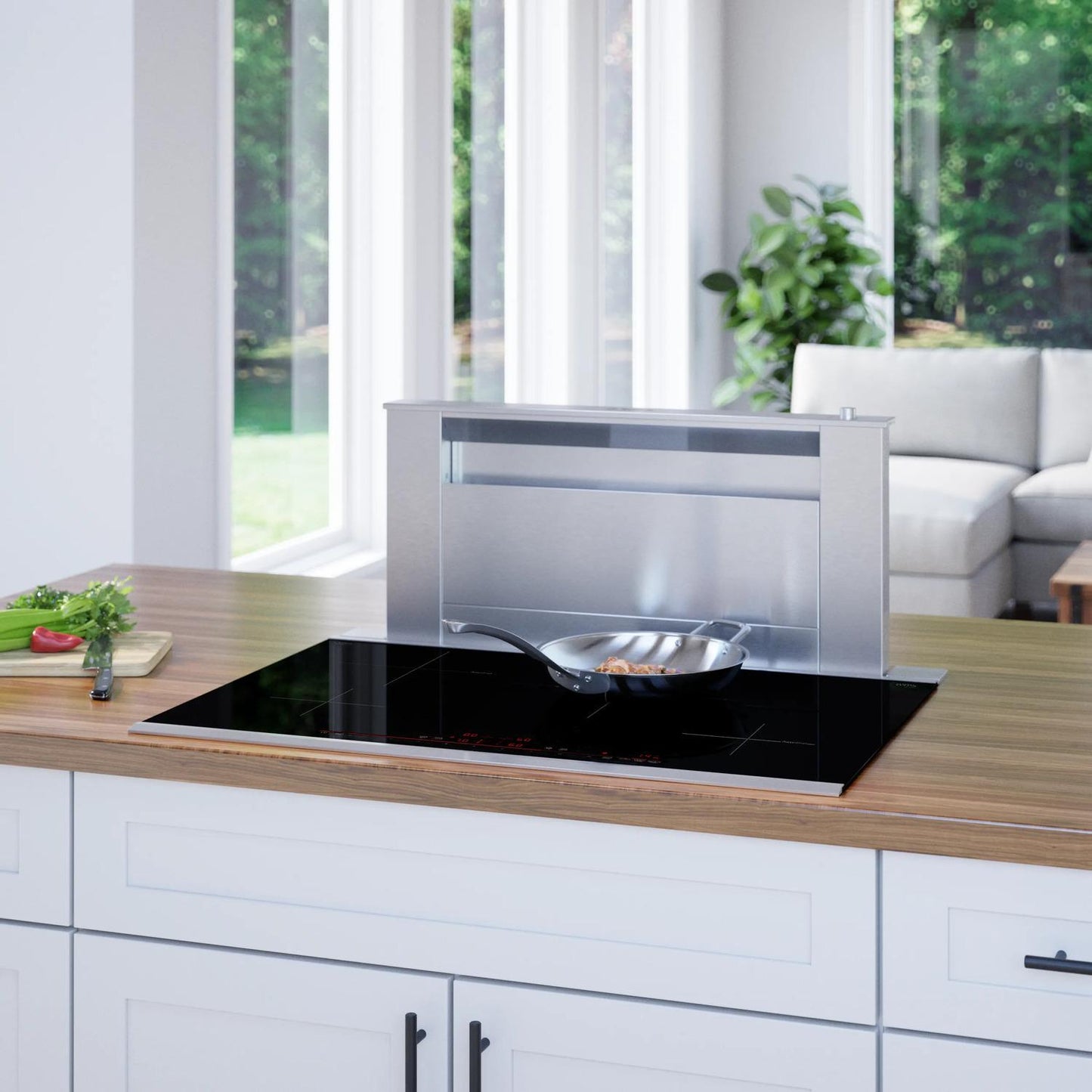 BOSCH NIT8060SUC 800 Series Induction Cooktop 30'' Black, Surface Mount Without FRAM...