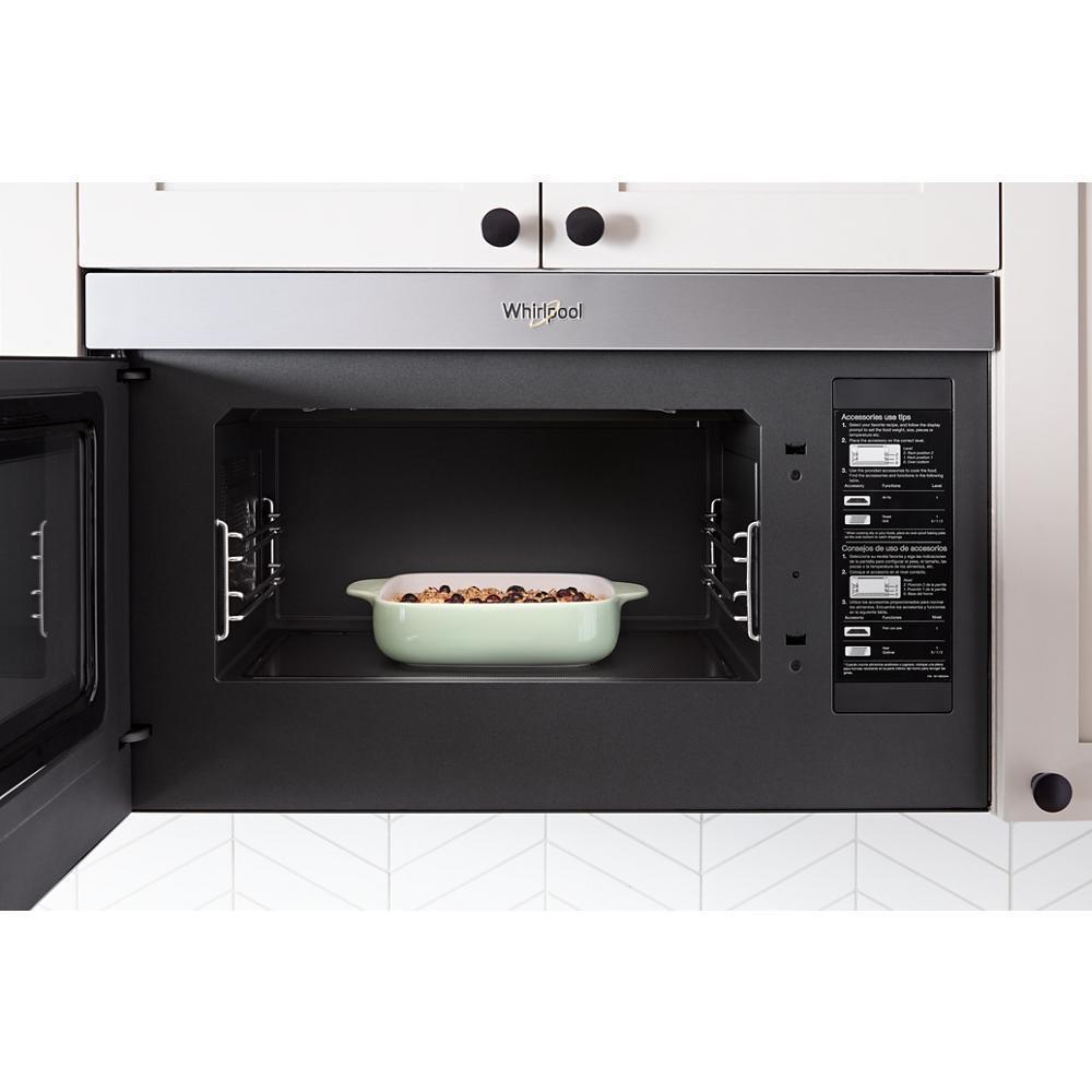 WHIRLPOOL WMMF7330RB Whirlpool Air Fry Over-the-range Microwave With Flush Built-in Design