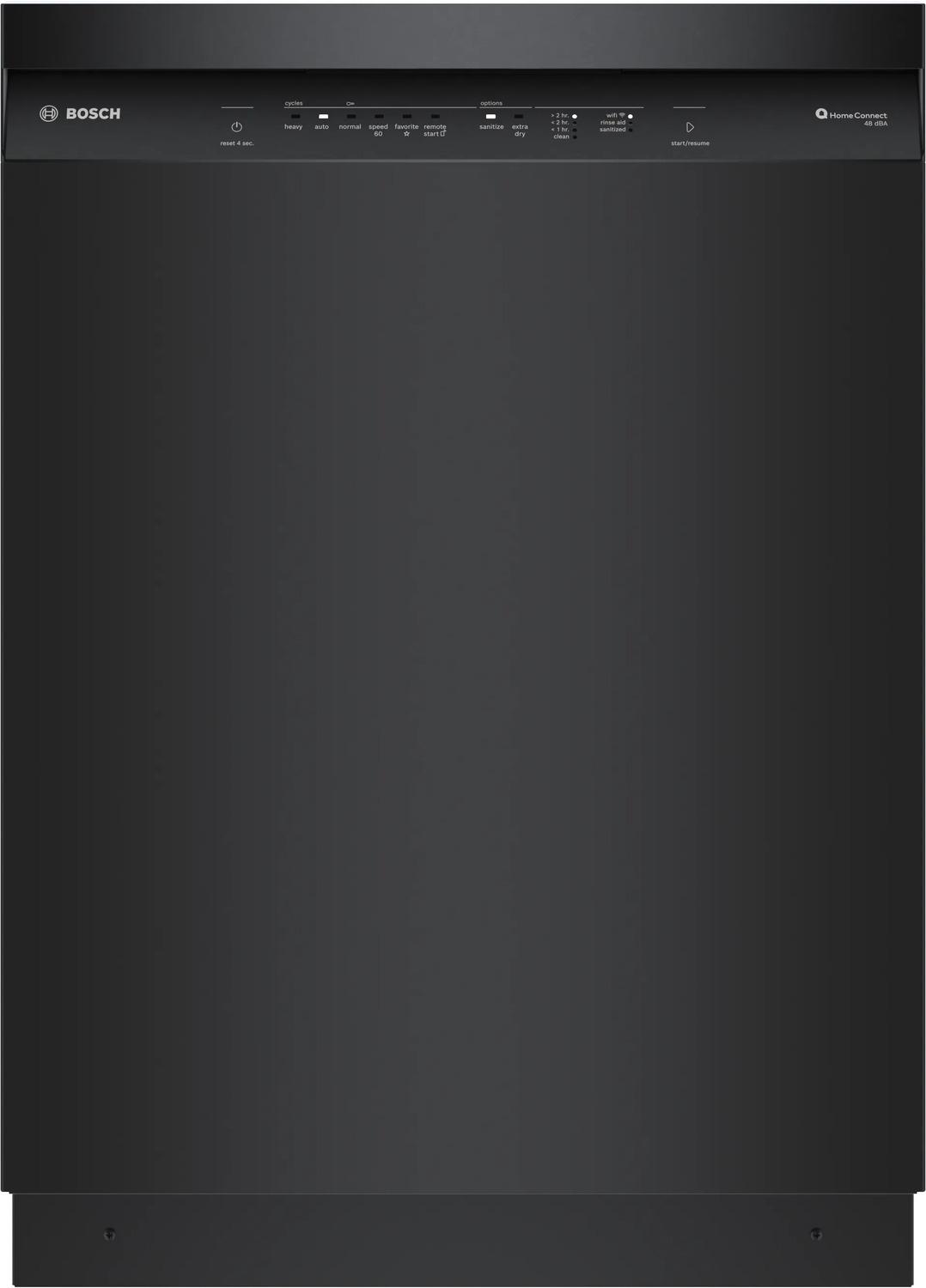 BOSCH SHE41CM6N Bosch 300 Series Dishwasher 24"" Black She41cm6n