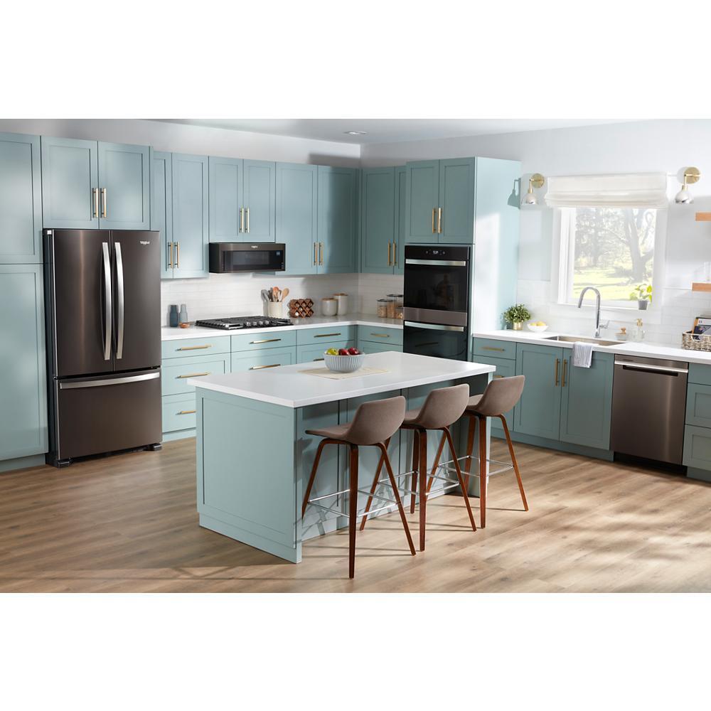 WHIRLPOOL WML55011HB Whirlpool 1.1 Cu. Ft. Low Profile Microwave Hood - Black