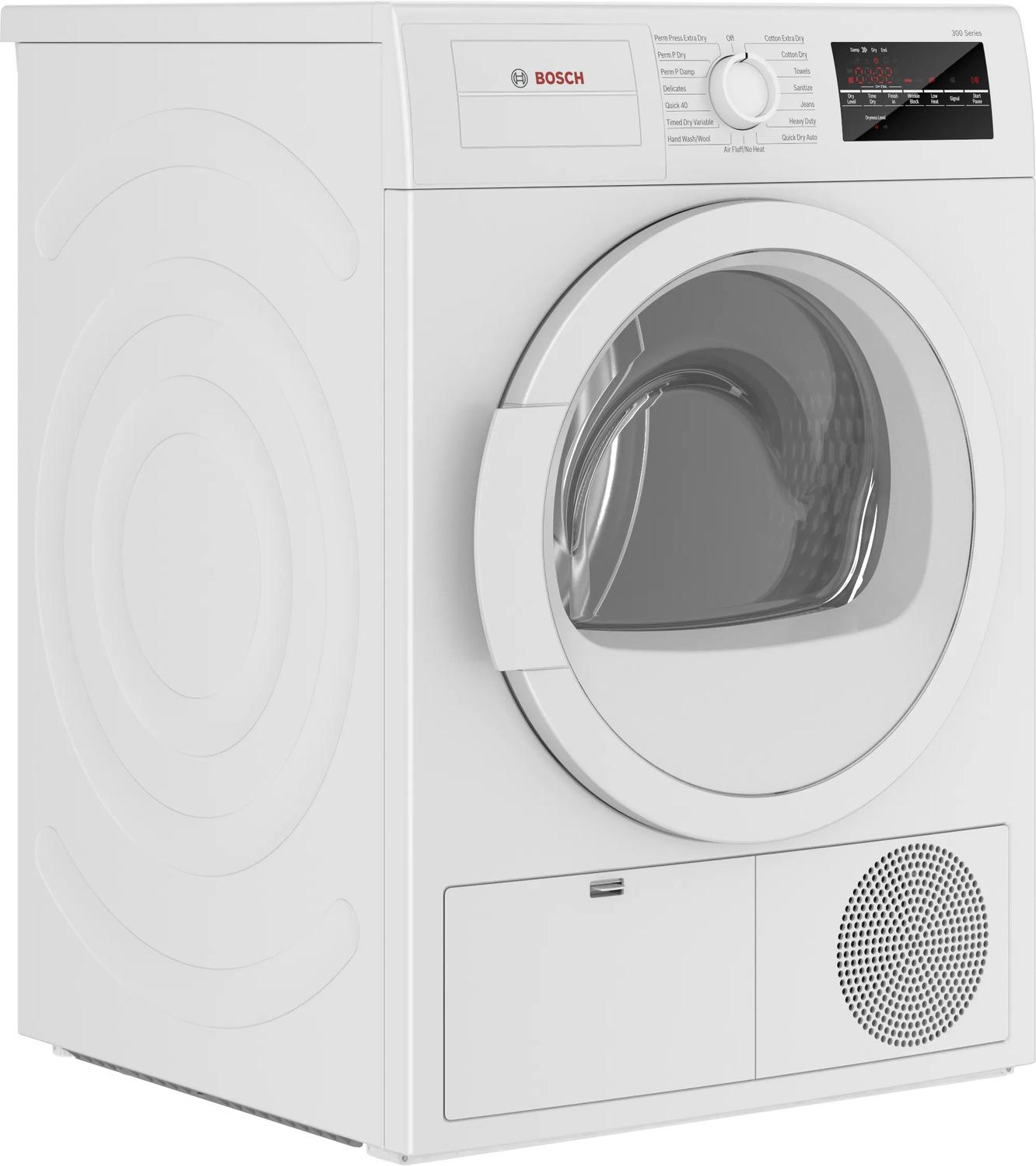 BOSCH WTG86403UC Bosch 300 Series Condenser Tumble Dryer 24'' Wtg86403uc