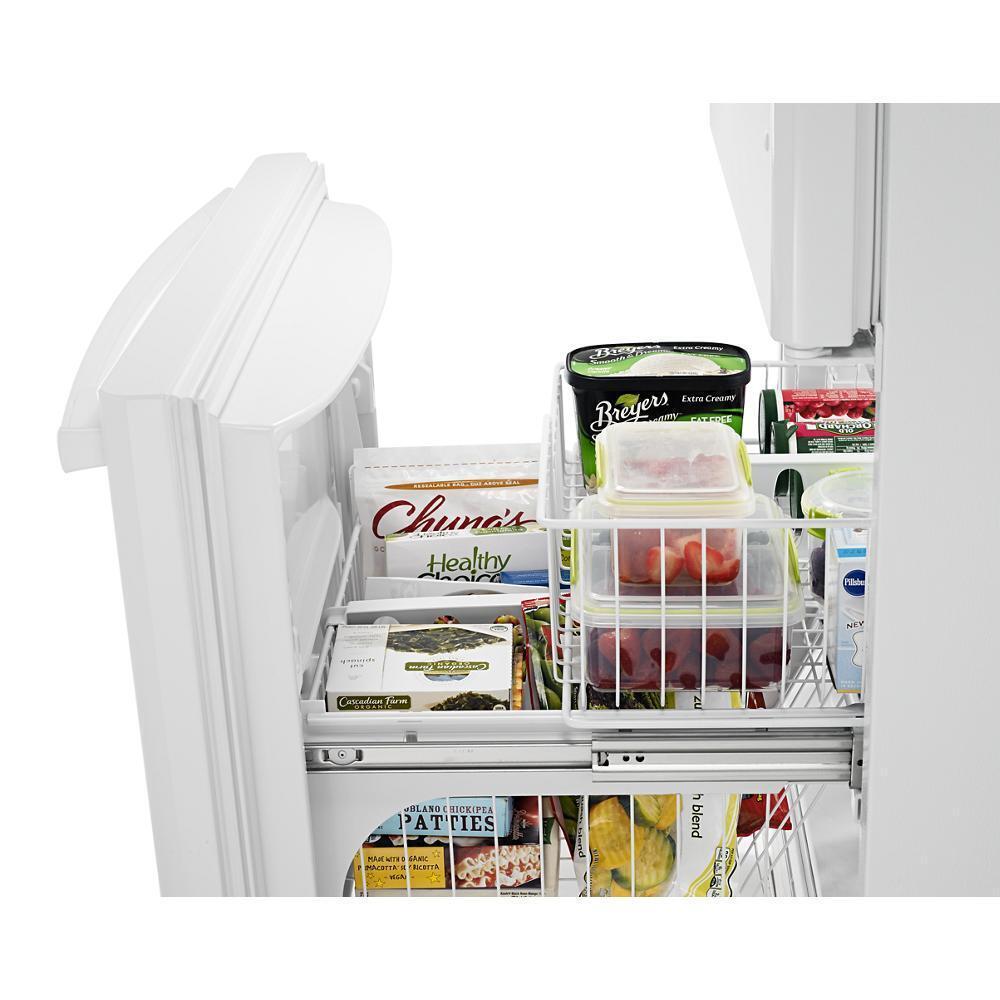 AMANA ABB1924BRW 18.5 Cu. Ft. Energy Star Qualified Bottom-freezer Refrigerator -...