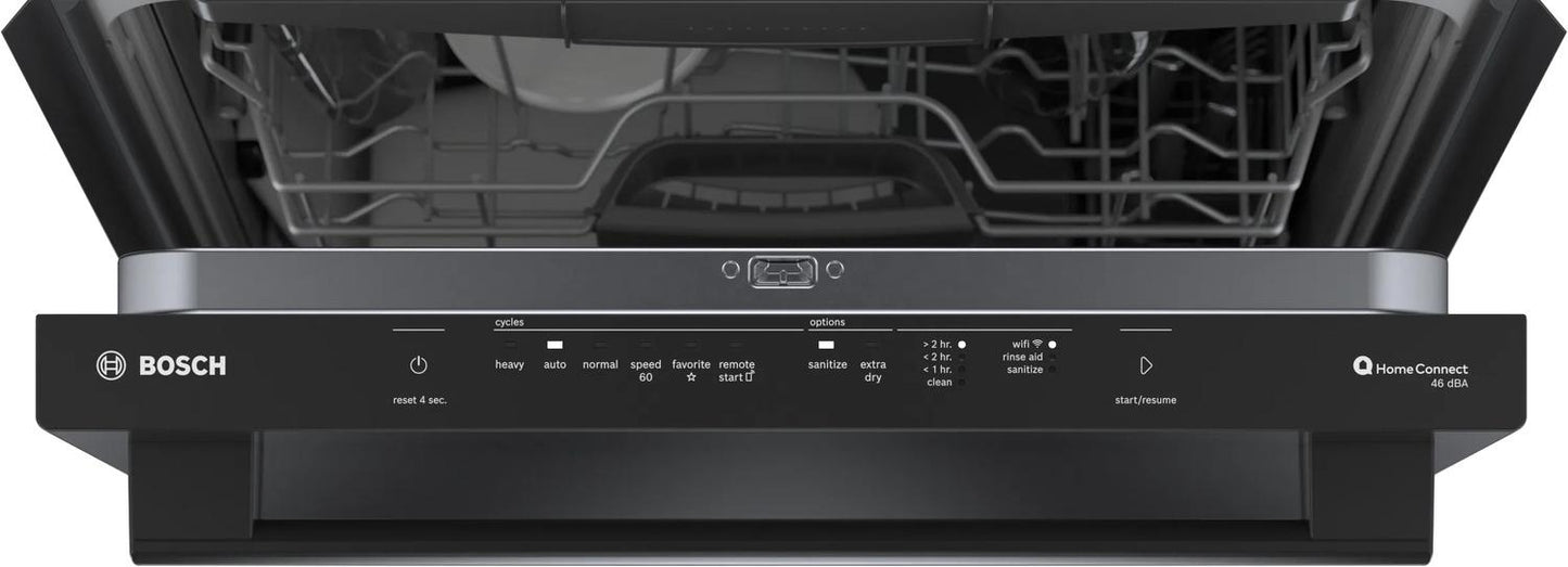 BOSCH SHX5AEM6N Bosch Dishwasher 24"" Black