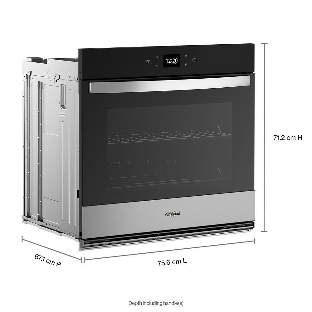 WHIRLPOOL WOES5030LZ 
5.0 Cu. Ft. Single Wall Oven With Air Fry When Connected